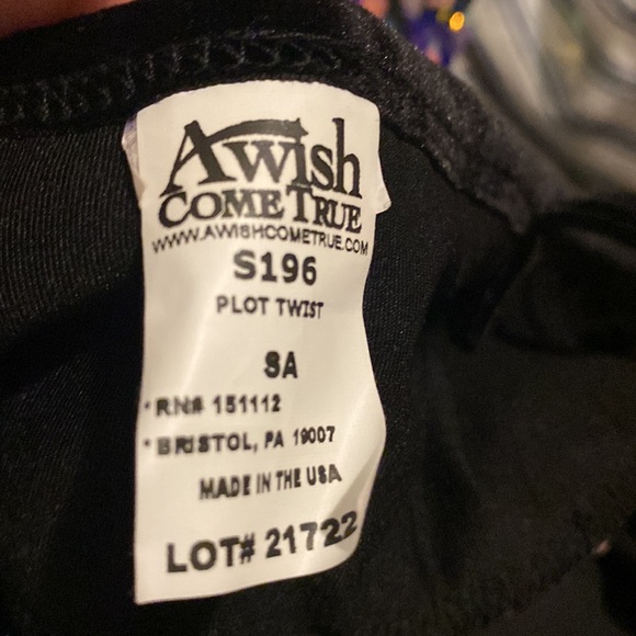 A Wish Come True one piece unitard with sequins - Picture 3 of 3